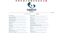 Desktop Screenshot of gobyus.eu