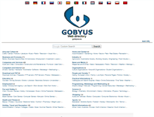 Tablet Screenshot of gobyus.eu